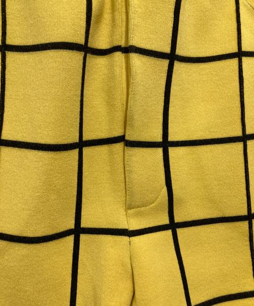 MARNI（マルニ）MARNI (マルニ) チェックヴィスコースニットフレアパンツ PUMG0035Q0 UFV111 イエロー サイズ:46の古着・服飾アイテム