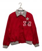 ICE CREAMアイスクリーム）の古着「Varsity Letterman Jacket」｜レッド