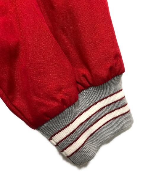 ICE CREAM（アイスクリーム）ICE CREAM (アイスクリーム) Varsity Letterman Jacket レッド サイズ:Lの古着・服飾アイテム