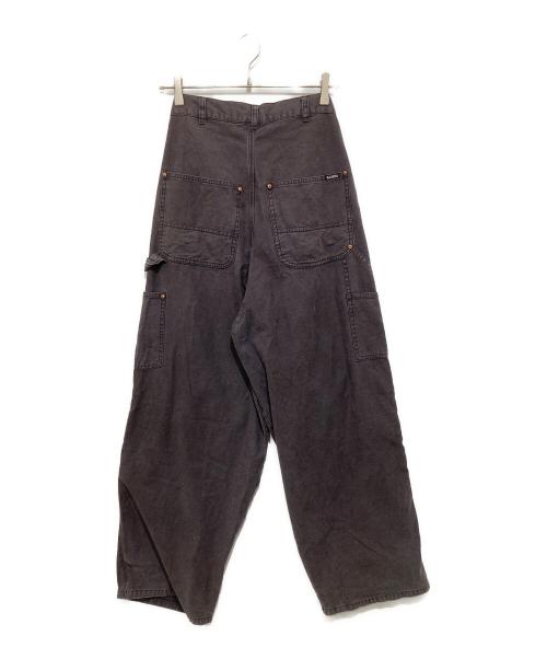 KAMIYA（カミヤ）KAMIYA (カミヤ) Back Satin Painter Pants バック サテン ペインター パンツ G15PT038 グレー サイズ:Sの古着・服飾アイテム