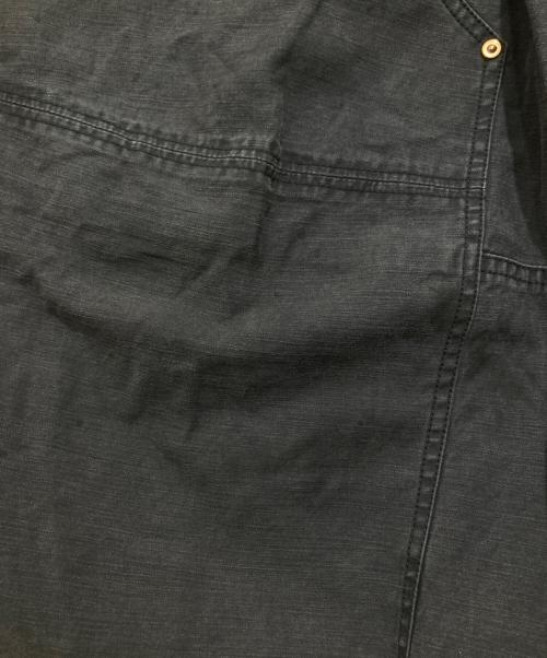 KAMIYA（カミヤ）KAMIYA (カミヤ) Back Satin Painter Pants バック サテン ペインター パンツ G15PT038 グレー サイズ:Sの古着・服飾アイテム