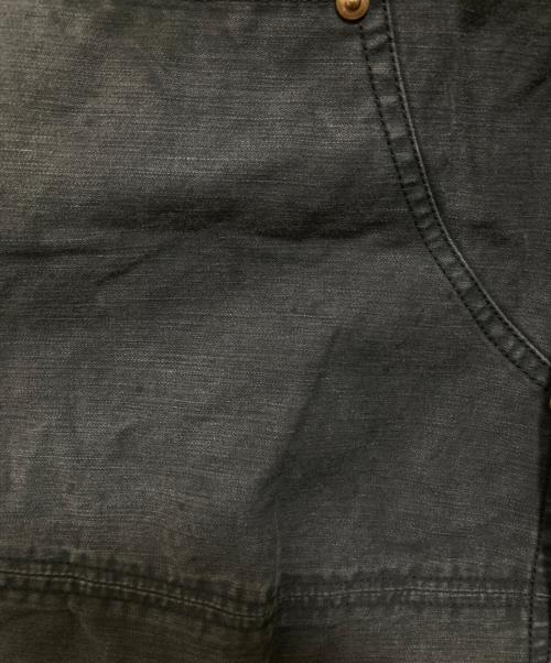 KAMIYA（カミヤ）KAMIYA (カミヤ) Back Satin Painter Pants バック サテン ペインター パンツ G15PT038 グレー サイズ:Sの古着・服飾アイテム