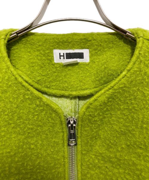 H BEAUTY&YOUTH（エイチ ビューティー&ユース）H BEAUTY&YOUTH (エイチ ビューティー&ユース) ナッピングウールジャケット 1225-699-0843 グリーン サイズ:Sの古着・服飾アイテム