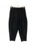 HOMME PLISSE ISSEY MIYAKE（オム プリッセ イッセイ ミヤケ）の古着「BASICS プリーツパンツ HP55JF351」｜ブラック