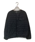 ）の古着「ウインドストッパーゼファーシェルカーディガン　ND91861」｜ブラック