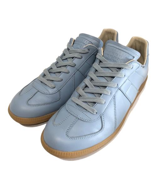 Maison Margiela（メゾンマルジェラ）Maison Margiela (メゾンマルジェラ) RECICLA ジャーマントレーナー S57WS0469 スカイブルー サイズ:42の古着・服飾アイテム