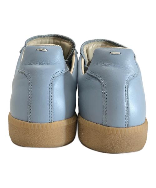 Maison Margiela（メゾンマルジェラ）Maison Margiela (メゾンマルジェラ) RECICLA ジャーマントレーナー S57WS0469 スカイブルー サイズ:42の古着・服飾アイテム