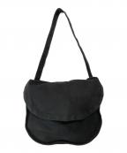 COMME des GARCONS HOMME PLUSコムデギャルソンオムプリュス）の古着「コットンツイルロゴニュースペーパーバッグ PS-K202」｜ブラック
