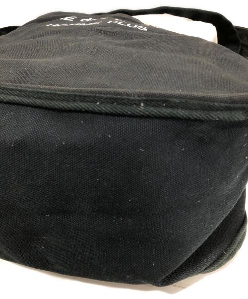 COMME des GARCONS HOMME PLUS（コムデギャルソンオムプリュス）COMME des GARCONS HOMME PLUS (コムデギャルソンオムプリュス) コットンツイルロゴニュースペーパーバッグ PS-K202 ブラックの古着・服飾アイテム