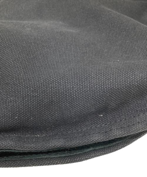 COMME des GARCONS HOMME PLUS（コムデギャルソンオムプリュス）COMME des GARCONS HOMME PLUS (コムデギャルソンオムプリュス) コットンツイルロゴニュースペーパーバッグ PS-K202 ブラックの古着・服飾アイテム