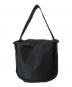 COMME des GARCONS HOMME PLUS (コムデギャルソンオムプリュス) コットンツイルロゴニュースペーパーバッグ PS-K202 ブラック：30000円