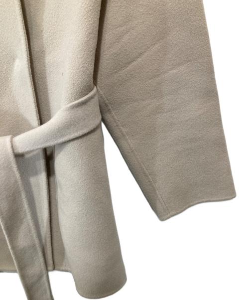 SOEJU（ソージュ）SOEJU (ソージュ) ウールリバーミディコート S-02-CT-023 アイボリー サイズ:FREEの古着・服飾アイテム