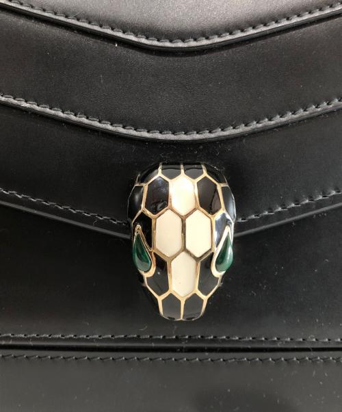 BVLGARI（ブルガリ）BVLGARI (ブルガリ) ショルダーバッグ 292105 ブラックの古着・服飾アイテム