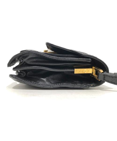 MARNI（マルニ）MARNI (マルニ) ショルダーバッグ SBMPU10C13 ブラックの古着・服飾アイテム