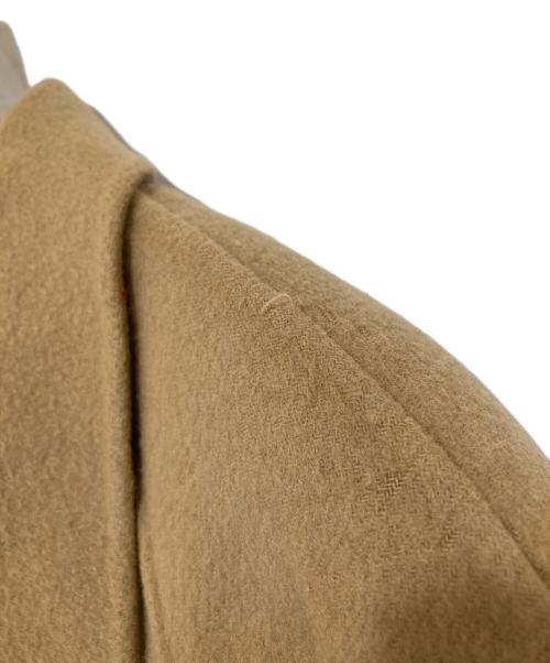 Burberry's（バーバリーズ）Burberry's (バーバリーズ) 裏ノバチェックカシミヤブレンド金釦ウールコート ブラウン サイズ:9ARの古着・服飾アイテム