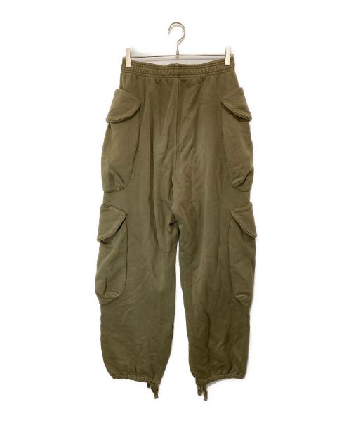 entire studios（エンタイアスタジオ）entire studios (エンタイアスタジオ) HEAVY GOCAR SWEAT PANTS グリーン サイズ:Sの古着・服飾アイテム