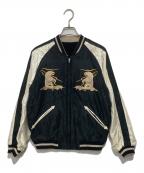 GDC×TAILOR TOYO テーラー東洋ジーディーシー×）の古着「GDC Velveteen Acetate Souvenir Jacket　ジーディーシー ベルベッティーン アセテート スーベニアジャケット」｜ブラック