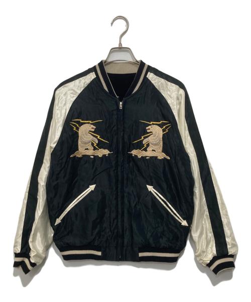 GDC（ジーディーシー）GDC (ジーディーシー) TAILOR TOYO テーラー東洋 GDC Velveteen Acetate Souvenir Jacket　ジーディーシー ベルベッティーン アセテート スーベニアジャケット ブラック サイズ:Ｓの古着・服飾アイテム