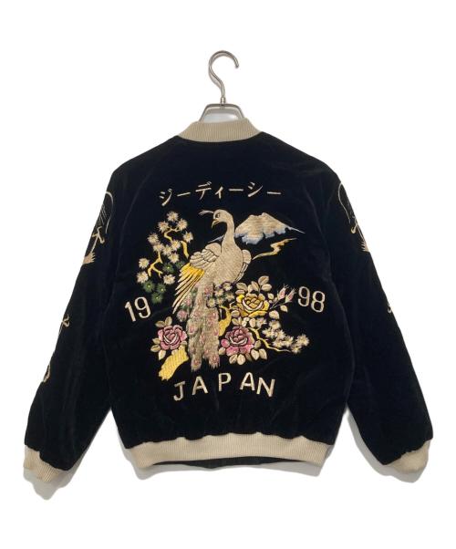GDC（ジーディーシー）GDC (ジーディーシー) TAILOR TOYO テーラー東洋 GDC Velveteen Acetate Souvenir Jacket　ジーディーシー ベルベッティーン アセテート スーベニアジャケット ブラック サイズ:Ｓの古着・服飾アイテム