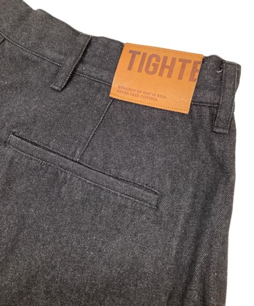 TIGHTBOOTH PRODUCTION（タイトブースプロダクション）TIGHTBOOTH PRODUCTION (タイトブースプロダクション) 24AW 2タック ワイド バルーン デニムパンツ(DENIM BALLOON PANTS) ブラック サイズ:XLの古着・服飾アイテム
