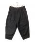 TIGHTBOOTH PRODUCTION（タイトブースプロダクション）の古着「24AW 2タック ワイド バルーン デニムパンツ(DENIM BALLOON PANTS)」｜ブラック