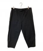 The Ennnoy Professionalザ エンノイ プロフェッショナル）の古着「CORDURA WOOL BLEND RIP STOP EASY PANTS コーデュラ ウール ブレンド リップストップ イージー パンツ AW23BRENPT03LP」｜ブラック