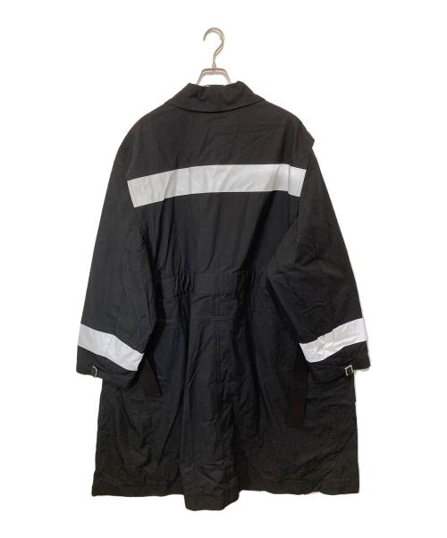 AMBUSH（アンブッシュ）AMBUSH (アンブッシュ) リフレクターロングナイロンコート Reflector nylon coat 12111790 ブラック サイズ:３の古着・服飾アイテム