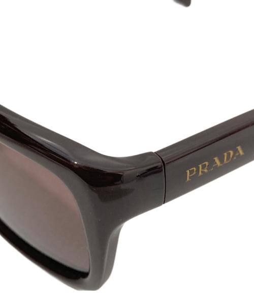 PRADA（プラダ）PRADA (プラダ) サングラス ブラウン サイズ:SIZE 56/18の古着・服飾アイテム