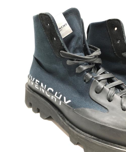 GIVENCHY（ジバンシィ）GIVENCHY (ジバンシィ) Clapham High-Top Sneakers クラパム ハイ トップ スニーカーズ ブラック サイズ:42の古着・服飾アイテム