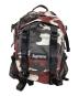 中古・古着 SUPREME (シュプリーム) Logo Backpack (Red Camo)　ロゴバックパック（レッドカモ）26SS レッド×ブラック：28000円