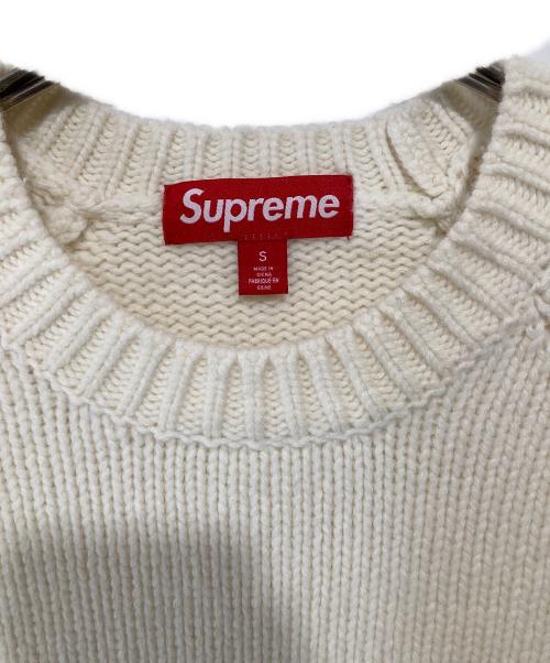 SUPREME（シュプリーム）SUPREME (シュプリーム) Snowmobile Sweater　スノーモービル セーター ホワイト サイズ:Sの古着・服飾アイテム