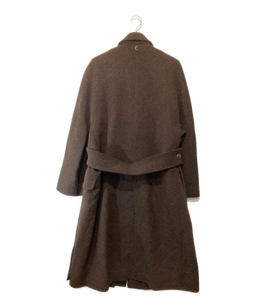 MIOSMOKEY（ミオズモーキー）MIOSMOKEY (ミオズモーキー) KIMONO SLV CT キモノスリーブコート 212CT001-B ブラウン サイズ:46の古着・服飾アイテム