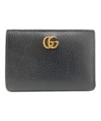GUCCIグッチ）の古着「コンパクトウォレット　772738」｜ブラック