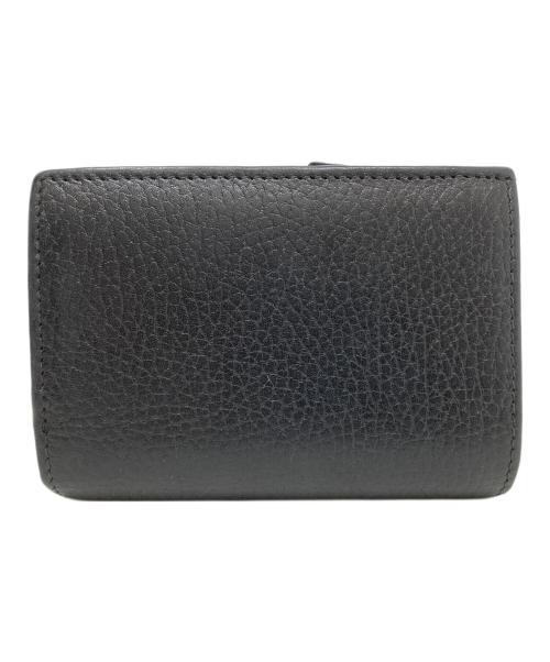 GUCCI（グッチ）GUCCI (グッチ) コンパクトウォレット　772738 ブラックの古着・服飾アイテム