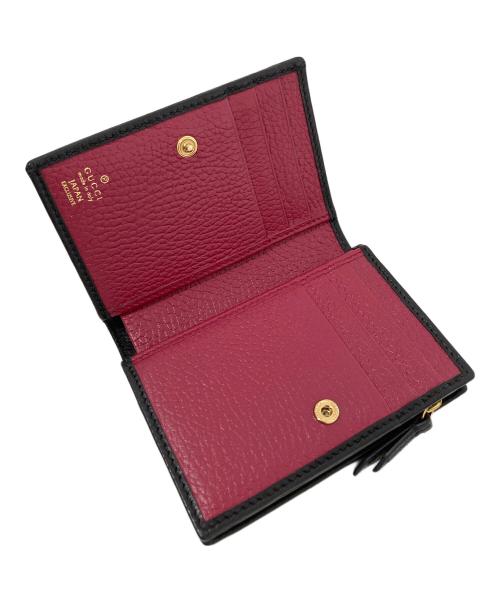 GUCCI（グッチ）GUCCI (グッチ) コンパクトウォレット　772738 ブラックの古着・服飾アイテム