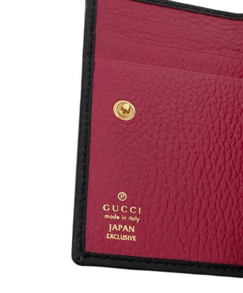 GUCCI（グッチ）GUCCI (グッチ) コンパクトウォレット　772738 ブラックの古着・服飾アイテム