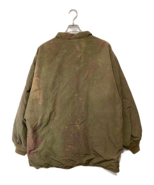 Needles（ニードルズ）Needles (ニードルズ) Stand Collar Down Sur Coat　スタンドカラーダウンサーコート　FK083 カーキ サイズ:Mの古着・服飾アイテム