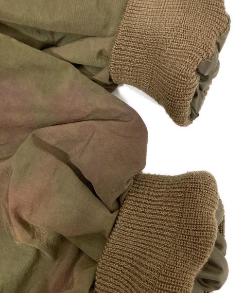 Needles（ニードルズ）Needles (ニードルズ) Stand Collar Down Sur Coat　スタンドカラーダウンサーコート　FK083 カーキ サイズ:Mの古着・服飾アイテム