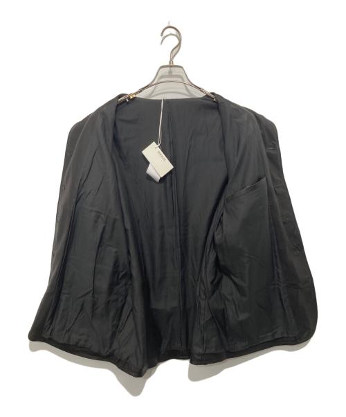 AURALEE（オーラリー）AURALEE (オーラリー) TEXTURED LAMB LEATHER BLOUSON テクスチャードラムレザーブルゾン ブラック サイズ:3の古着・服飾アイテム