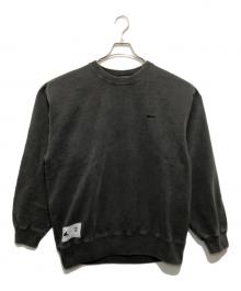 DESCENDANT（ディセンダント）の古着「PE CREW NECK PIGMENT DYE ピー クルー ネック ピグメント ダイ 261ATDS-CSM03」｜ブラック