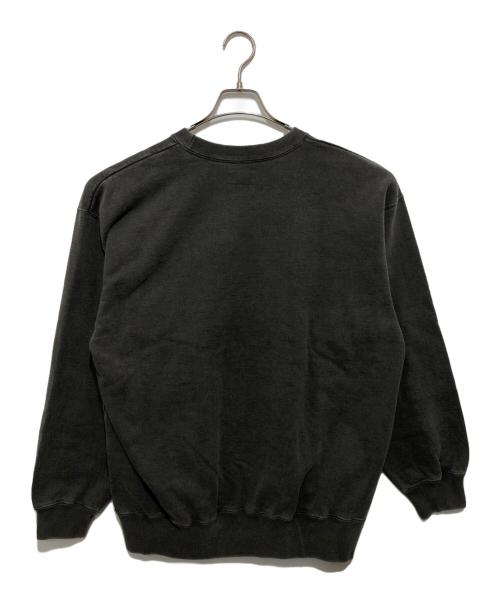 DESCENDANT（ディセンダント）DESCENDANT (ディセンダント) PE CREW NECK PIGMENT DYE ピー クルー ネック ピグメント ダイ 261ATDS-CSM03 ブラック サイズ:2の古着・服飾アイテム