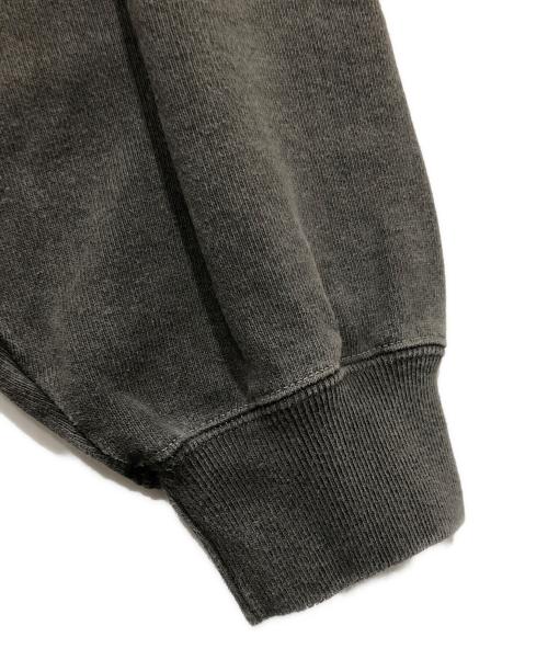 DESCENDANT（ディセンダント）DESCENDANT (ディセンダント) PE CREW NECK PIGMENT DYE ピー クルー ネック ピグメント ダイ 261ATDS-CSM03 ブラック サイズ:2の古着・服飾アイテム