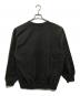 DESCENDANT (ディセンダント) PE CREW NECK PIGMENT DYE ピー クルー ネック ピグメント ダイ 261ATDS-CSM03 ブラック サイズ:2：17000円