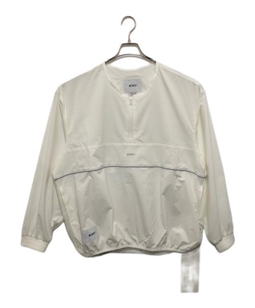WTAPS（ダブルタップス）WTAPS (ダブルタップス) BLOW / LS / POLY. WEATHER ブロー / LS / ポリー ウェザー 262CWDT-SHM03 ホワイト サイズ:02の古着・服飾アイテム