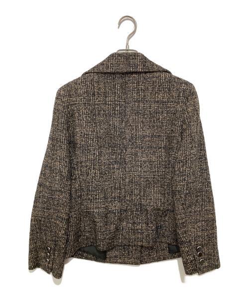 CELINE（セリーヌ）CELINE (セリーヌ) ツイードセットアップ ブラウン サイズ:38の古着・服飾アイテム