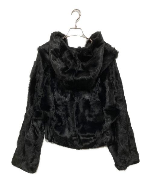 LOEWE（ロエベ）LOEWE (ロエベ) キッドラム ファー ショートジャケット 28063861 ブラック サイズ:38の古着・服飾アイテム