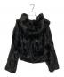 LOEWE (ロエベ) キッドラム ファー ショートジャケット 28063861 ブラック サイズ:38：45000円