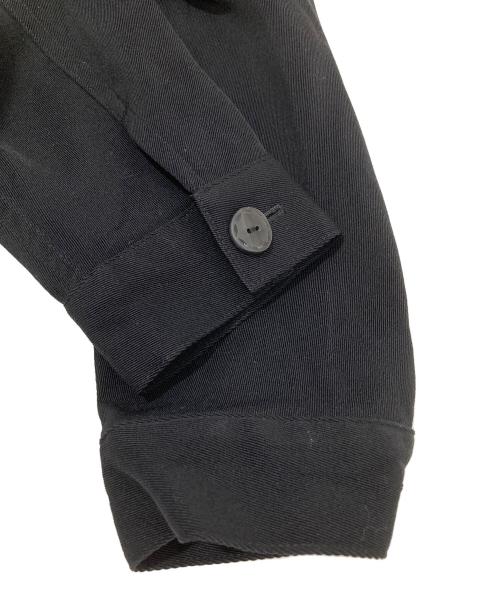 Yohji Yamamoto pour homme（ヨウジヤマモト プールオム）Yohji Yamamoto pour homme (ヨウジヤマモト プールオム) レオパード柄襟デニムジャケット　02AW ブラック サイズ:3の古着・服飾アイテム
