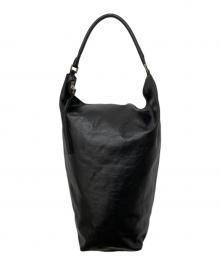 JIL SANDER（ジルサンダー）の古着「レザーショルダーバッグ」｜ブラック