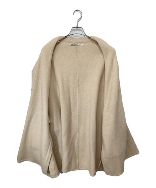 TENNE HANDCRAFTED MODERN（テン ハンドクラフテッド モダン）TENNE HANDCRAFTED MODERN (テン ハンドクラフテッド モダン) ノーカラーニットコート アイボリー サイズ:FREEの古着・服飾アイテム